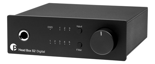 Amplificador Digital Para Auricular Dac Color Negro