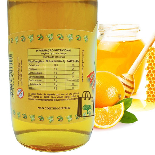 Mel Alvorada Florada De Laranjeira 4un. Vidro 430g