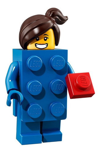 Lego Minifigura 3 Chica Con Disfráz De Brick Fiesta 71021