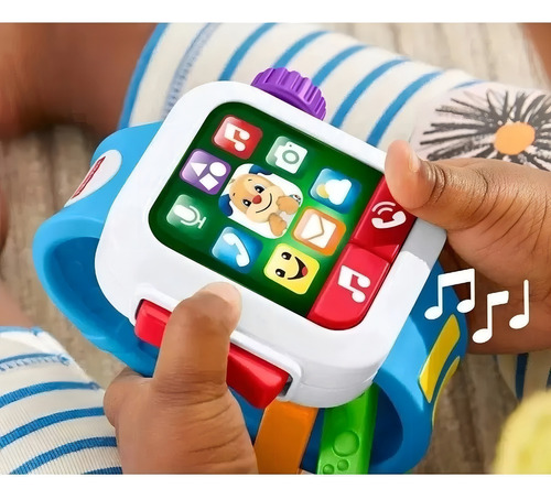 Brinquedo Meu Primeiro Smartwatch Fisher Price Hxb79 Mattel