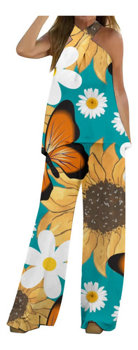Conjunto De Pantalones De Cintura Elástica De Verano Para Mu