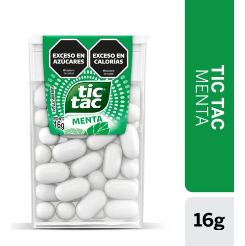 Pastillas Tic Tac Menta X 12un