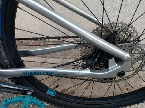 Bicicleta Hardcore Comp R, Tam M, 23/24, Aro 29 Prateado M (Usado)
