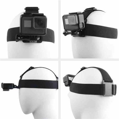 Arnés De Montaje En Cabeza Para Cámaras De Acción Gopro