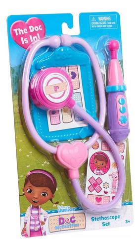 Set Estetoscopio Medico Doctora Juguetes Disney Junior