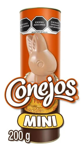 Chocolate Conejos Minis Turin Tubo 200 G