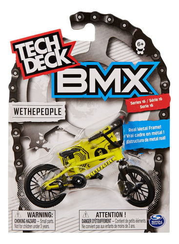 Tech Deck Bmx Finger Bike Series 12 - Marco De Metal Real, P