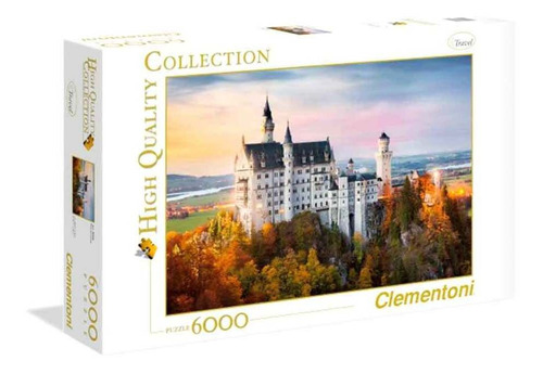 Puzzle Clementoni 6000 Piezas Castillo Neushwanstein High