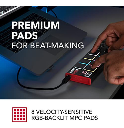 Akai Professional Lpd8 - Controlador Midi Usb Con 8 Respuest