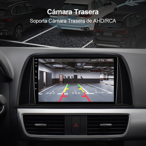 Estéreo 2+32gb Cámara Para Mazda Cx5 2013-2017 Gps Fm Bt