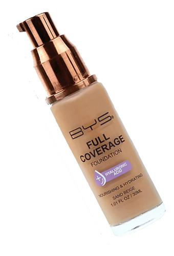 Base Líquida Matte Bys Contiene Acido Hialurónico 30ml