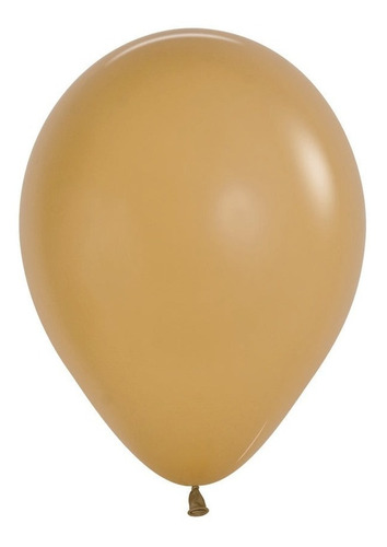 Globos Látex Sempertex R12 Fashion Latte  X50 Unidades