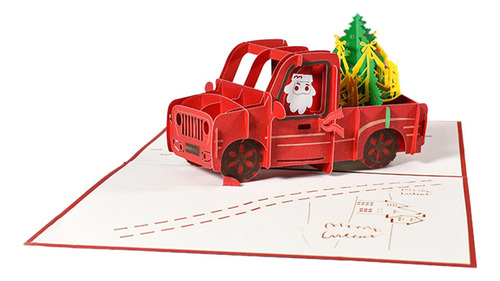 Tarjeta De Navidad 3d, Tarjeta De Año Nuevo, Mejores