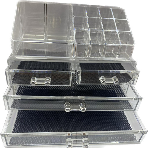 Caja Cosmética  Grande Clear