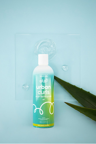Gel Para Cabello Rizado Urban Curls Hidrata Anti Frizz 960ml