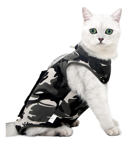 Traje De Recuperación Para Gatos Ropa Para Gatos M