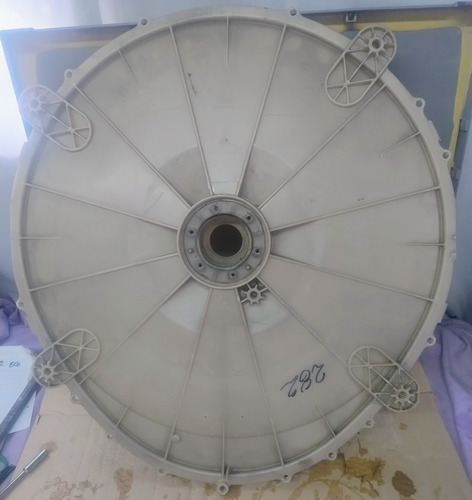 Tapa Cuba De Lavarropas Drean Blue Gold 12.8 De 8kg Beige (Usado)