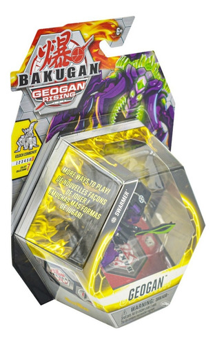 Bakugan Geogan Rising Swarmer Morado Verde Spin Master