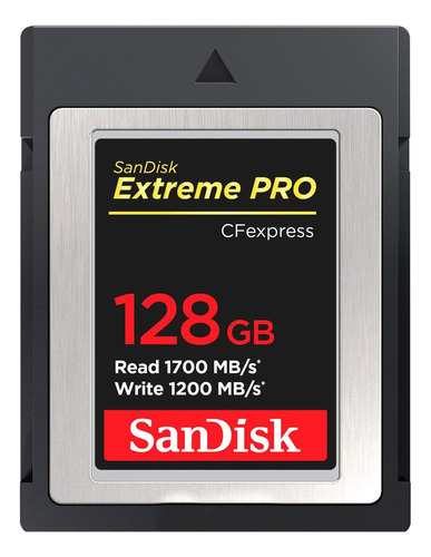 Memoria Sandisk 128gb Cf Express Type B Extreme Pro