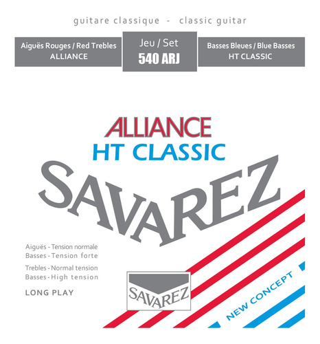 Encordado Guitarra Clasica Savarez 540 Arj Alliance