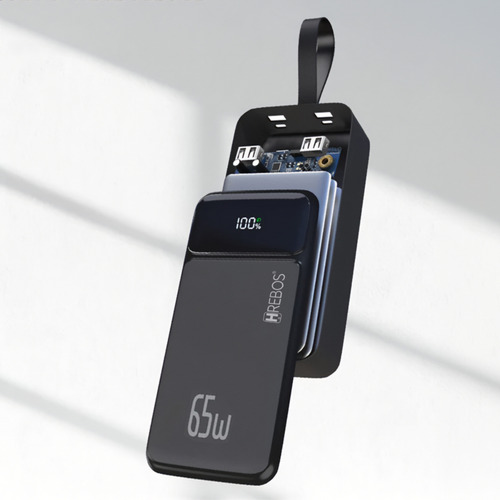 Power Bank Turbo 65w 30000mah Carregador Bateria Portátil