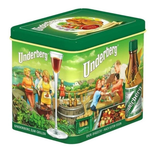 Aperitivo Underberg Lata 12 Mini C/20 Ml