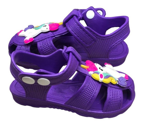 Imagen 1 de 6 de Huarache Para Niña C/broche Colores