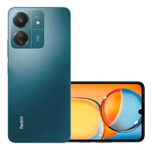 Teléfono celular Xiaomi Redmi 13c 256/8 Azul 2024 + Teléfono electrónico