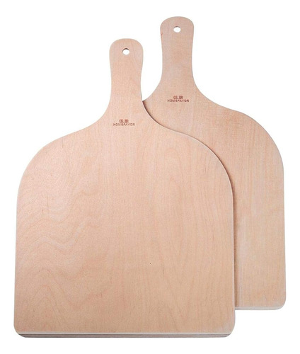 2 Piezas De Madera Para Pizza Y Pastas