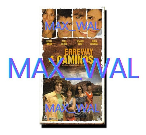 Erreway 4 Caminos Vhs Luisana Lopilato Benjamin Rojas