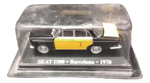 Táxis Do Mundo - Seat 1500 - Barcelona 1970 - Miniatura