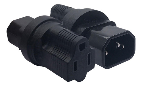 Adaptador De Corriente Iec320 C14 A Nema 5-15r Estándar De