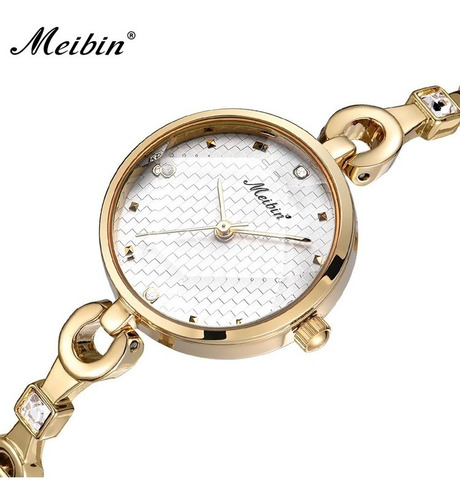 Reloj De Dama Meibin Watch Model 1090 Wonderful
