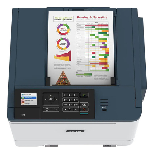 Impresora Xerox C310 Laser Color Wifi Ethernet Usb Dúplex