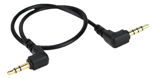 Imagen 2 de 8 de Cable De Sonido Estéreo Trs En Ángulo De 3,5 Mm 1/8 A De