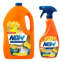 Comprar Now Bi Pack Limpiador Desengrasante Multiusos Bio Degradable 5L + 1L