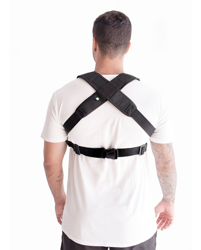 Coldre De Peito Embutido Modular Preta /temos Porta Algemas