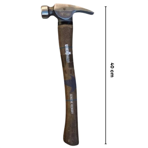 Martelo Madeira Unha Carpinteiro Profissional 700g Ubermann
