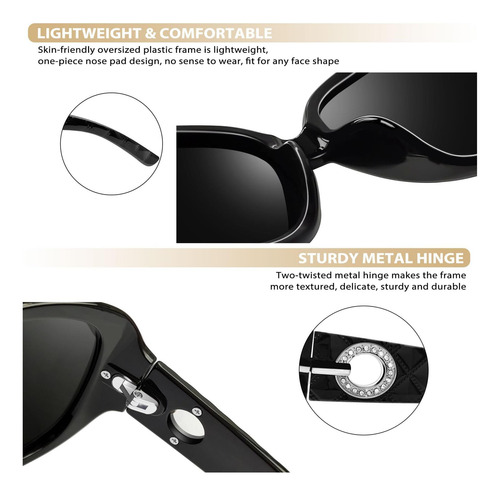 Joopin Gafas De Sol Grandes De Moda Shady Rays, Gafas De Sol
