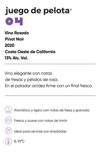 Blanco Chardonnay + Rosado Pinot Noir + Blanco Sauvignon Bla