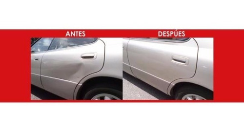 Imagen 2 de 3 de Sacabollos Lusqtoff Para Autos Pistola 220v - Kit Abolladura