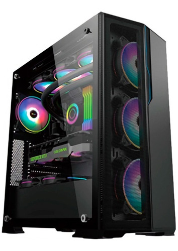 Case Gamer Teros Te1175n Mid Tower Usb 3.0 Usb 2.0 Negro