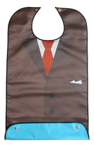 .s Mealtime Impermeable Pvc Marrón 33.85x18.11 Pulgadas