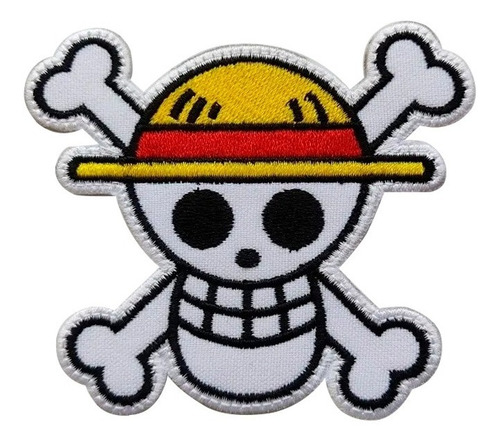 Parche Bordado One Piece Skull Series De Anime Bordados