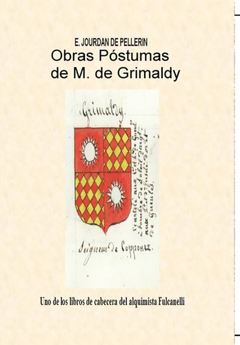 Libro Obras Postumas De M. Grimaldi