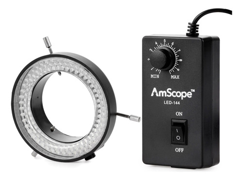 Amscope Led-144-yk 144-led Anillo De Luz Para Microscopio C.