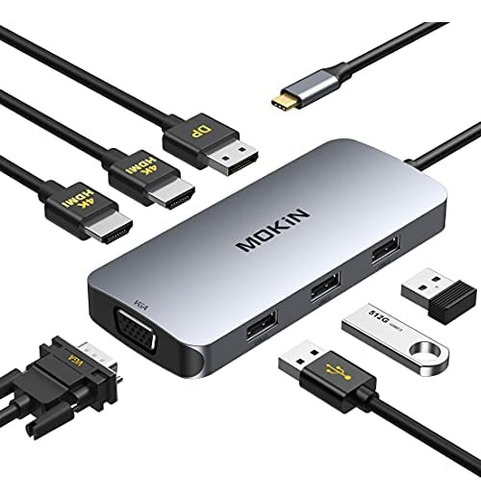 Mokin Usb-c Hub 8 In 1