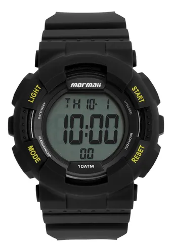 Relógio Mormaii Masculino Wave Preto Mo3415ae/8p