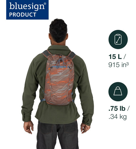 Mochila Osprey Daylite Cinch, Azul
