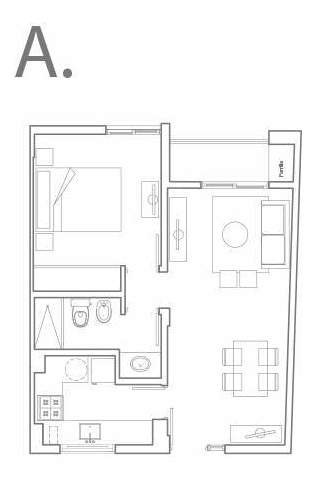 Imagen 4 de 6 de Alto Alberdi - Urrutia 175 - Depto 1 Dormitorio En Venta